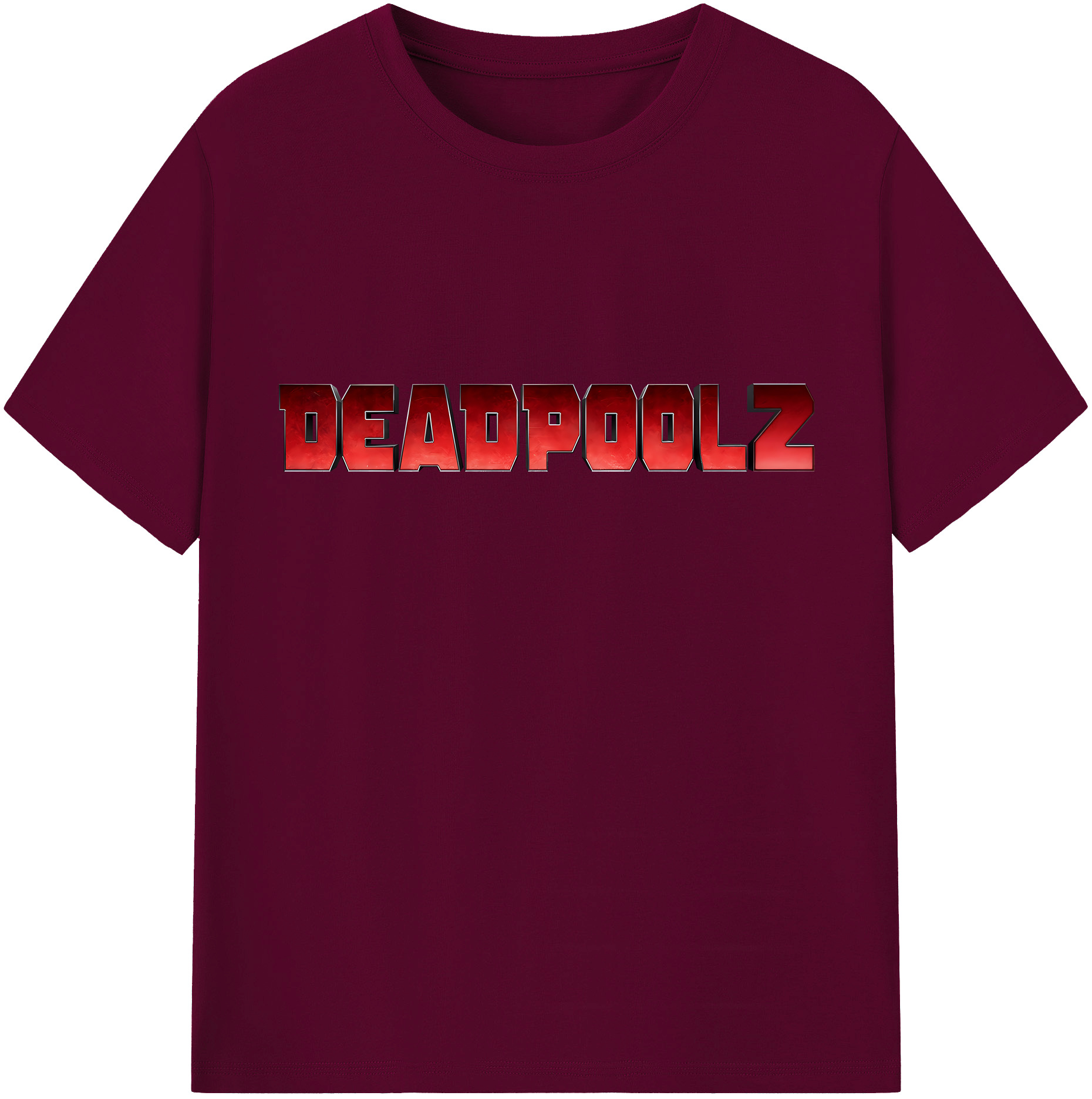 （画像用） Deadpool デッドプール レディースカジュアルプリントTシャツ（綿100％）